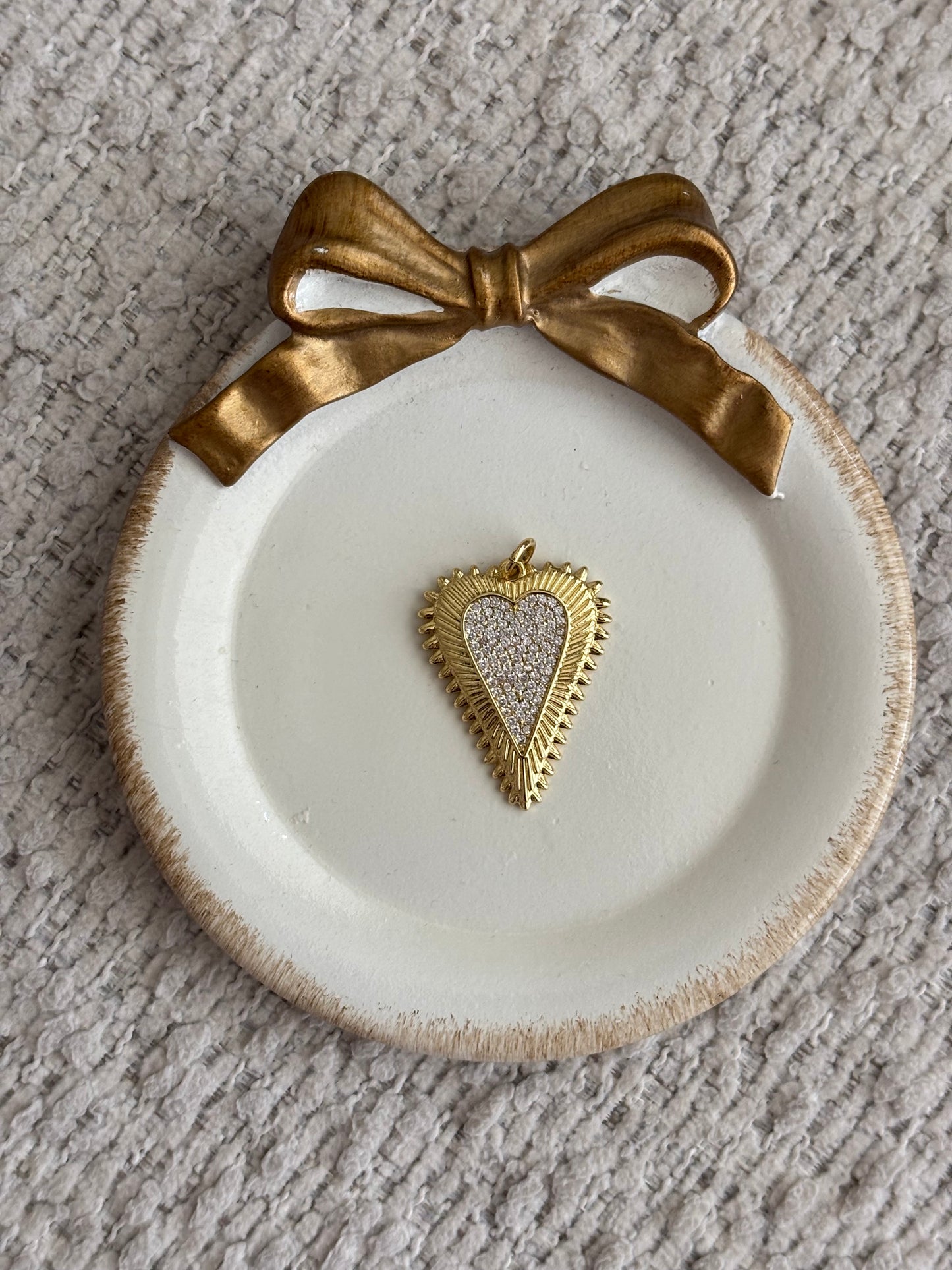 dreamboat heart charm