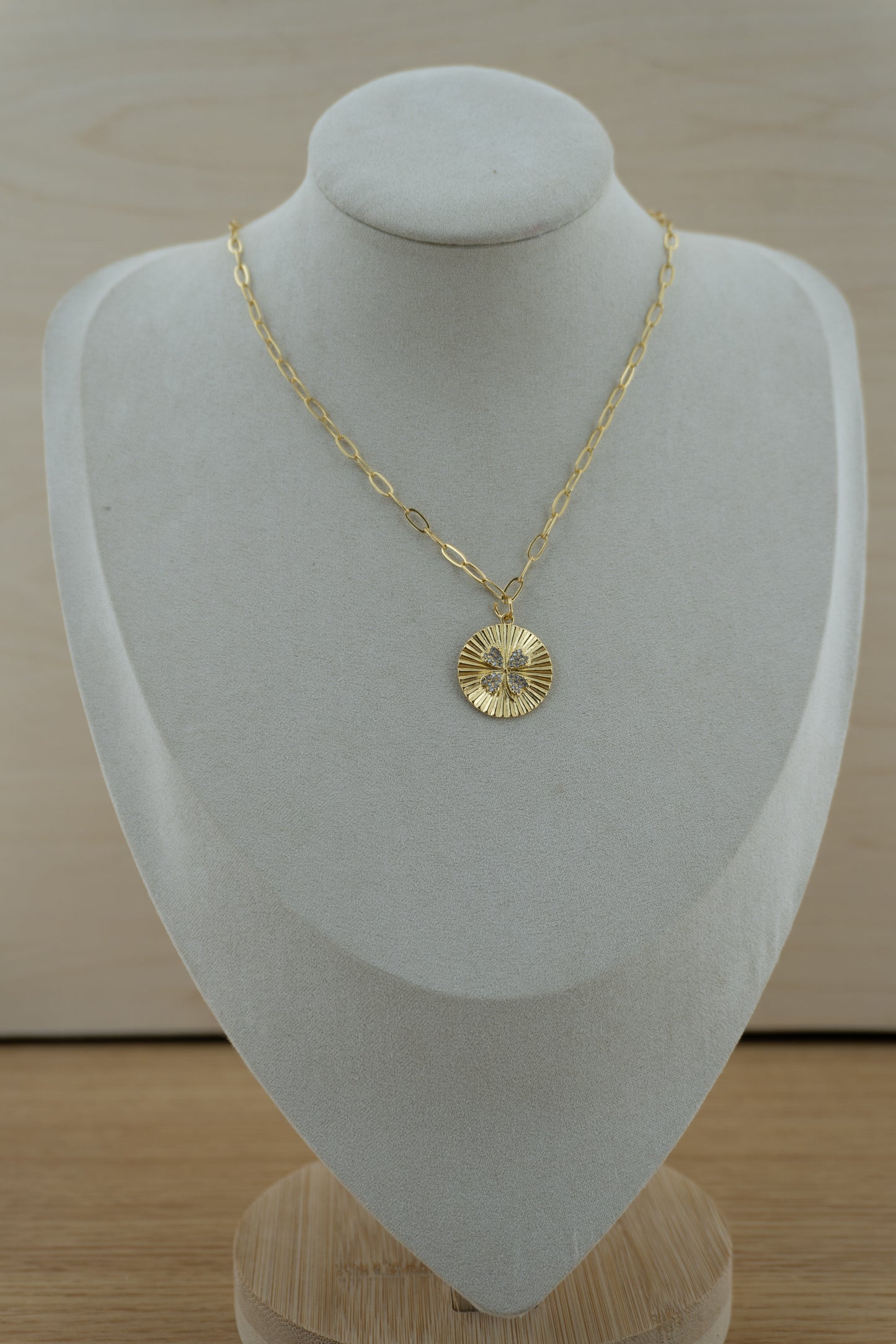 lucky pave charm