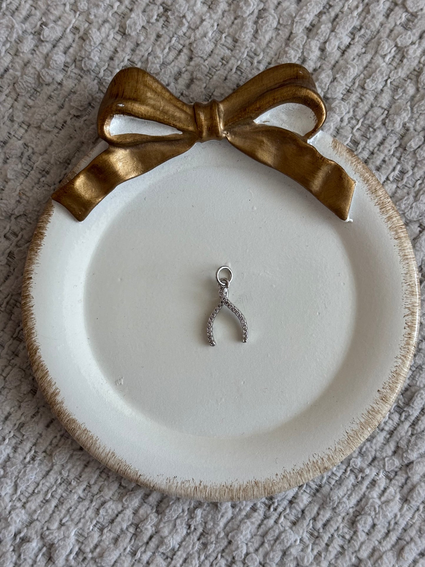 wishbone charm