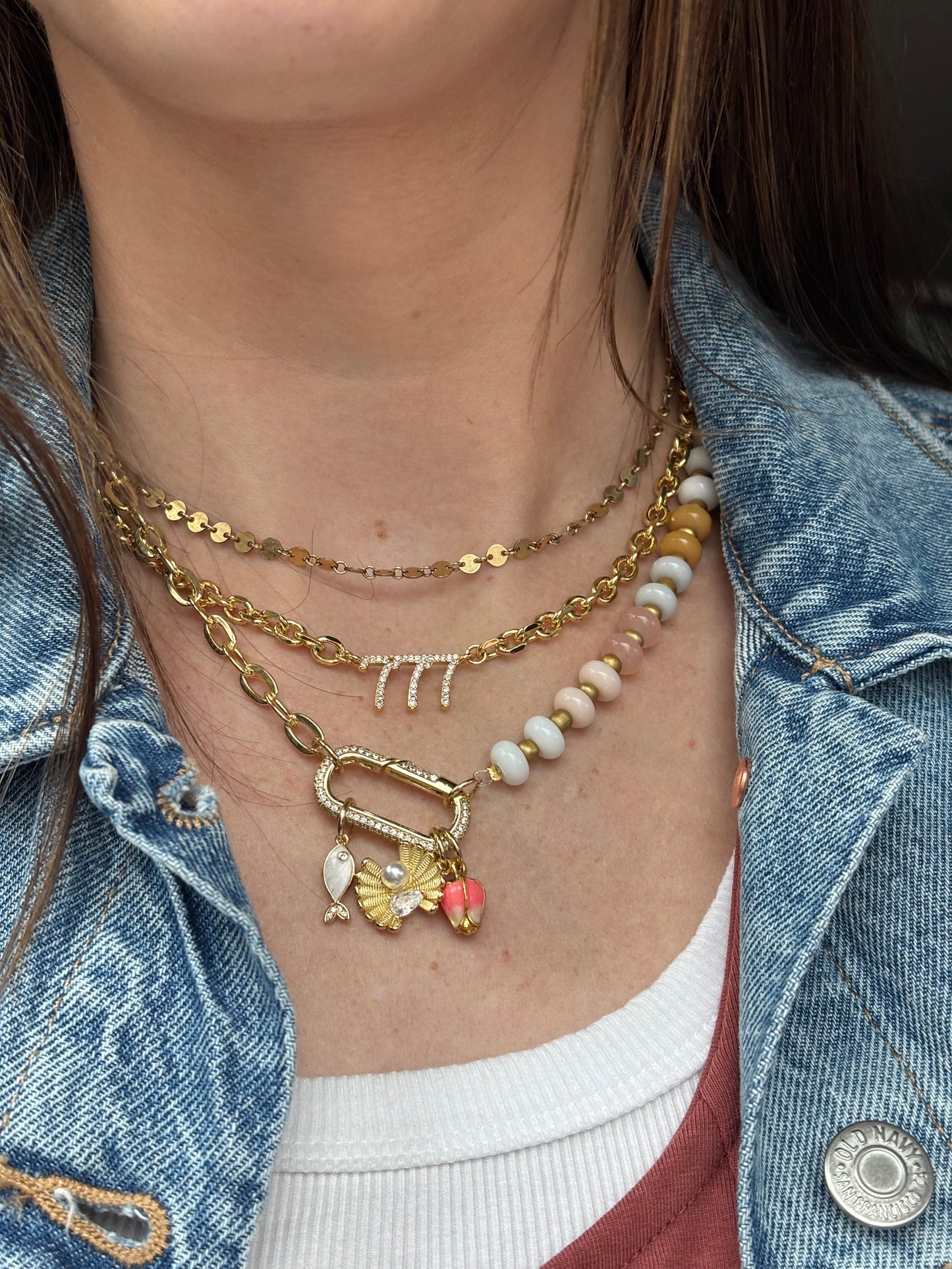 angel number necklace 1-9 (preorder)
