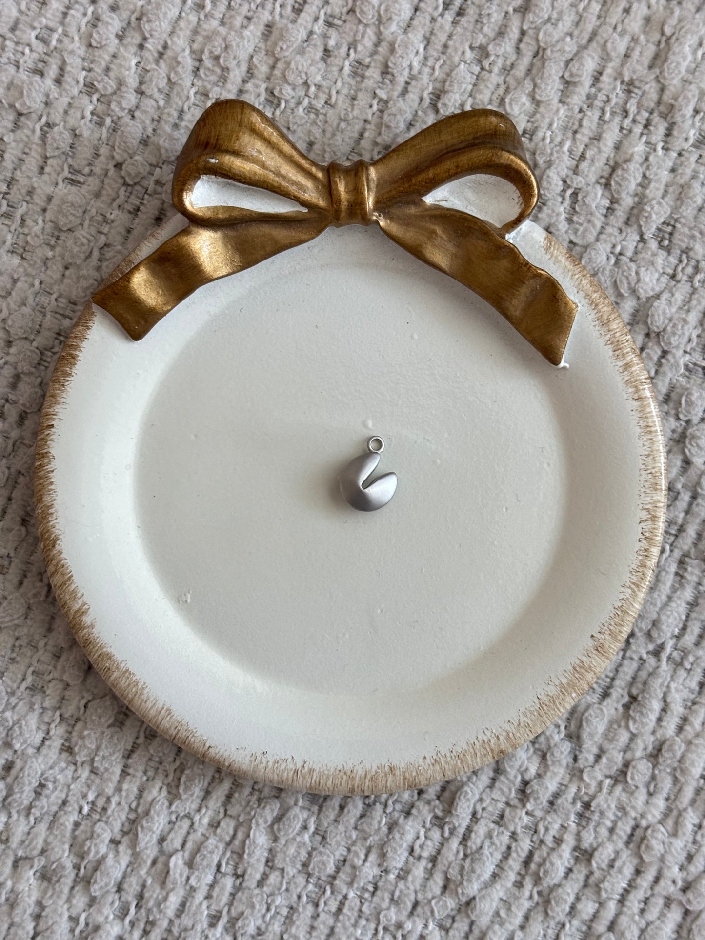 fortune cookie charm