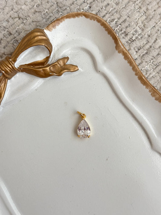 teardrop charm