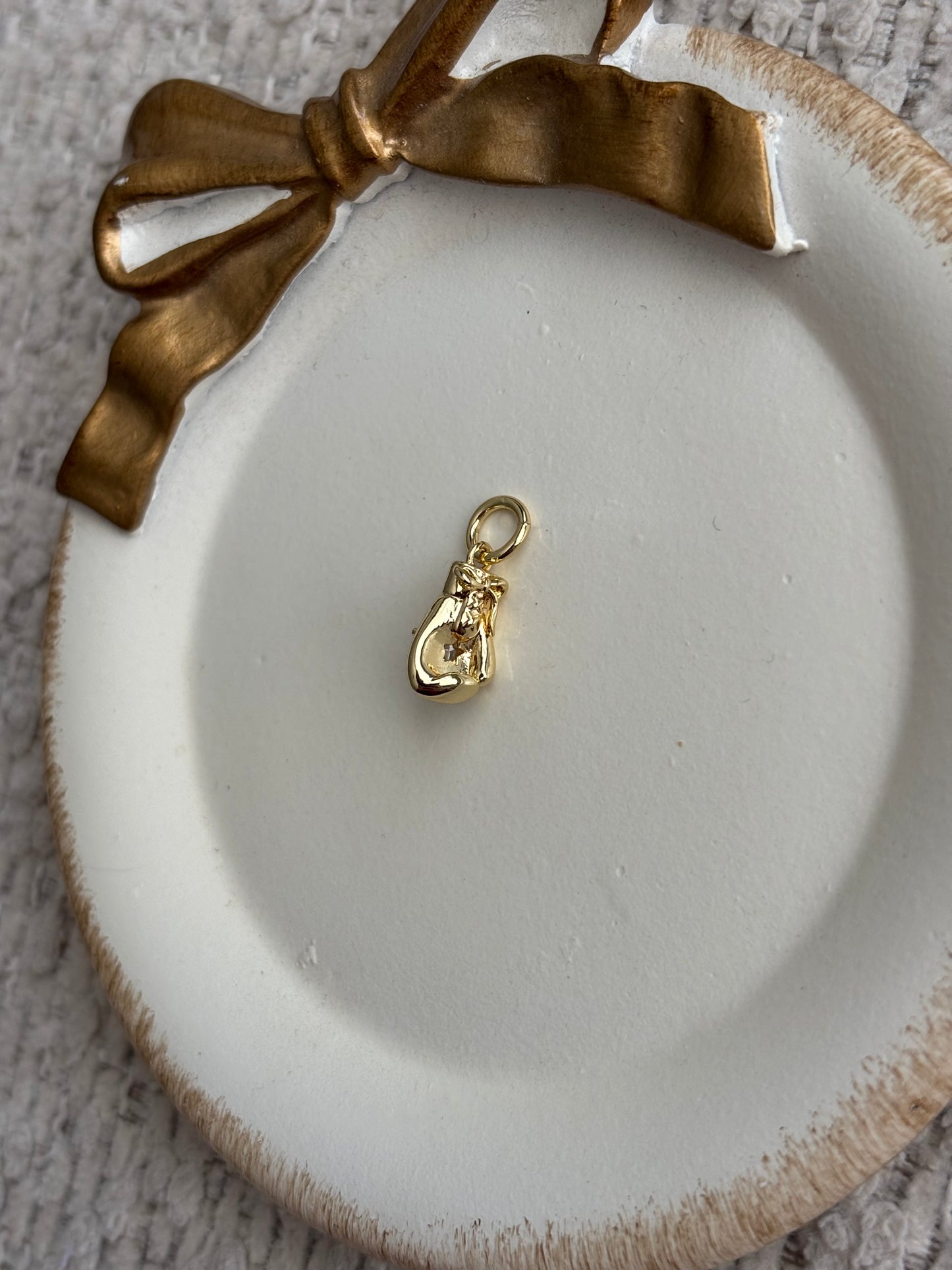 boxing glove star charm