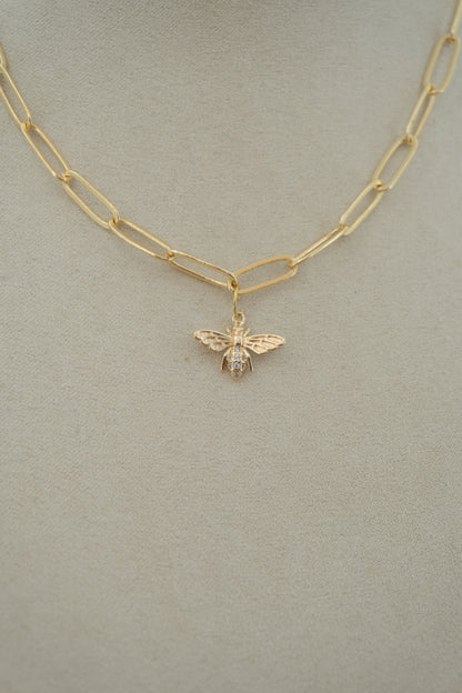 bee sparkle charm