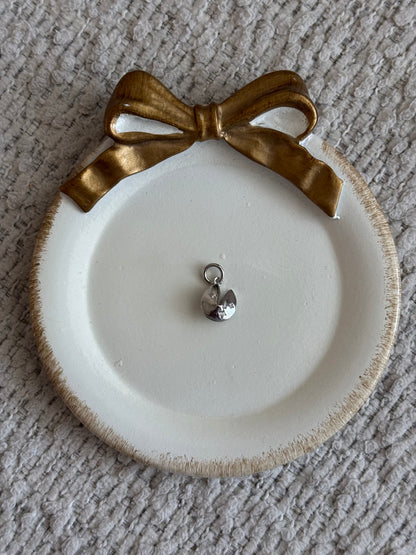 fortune cookie bling charm