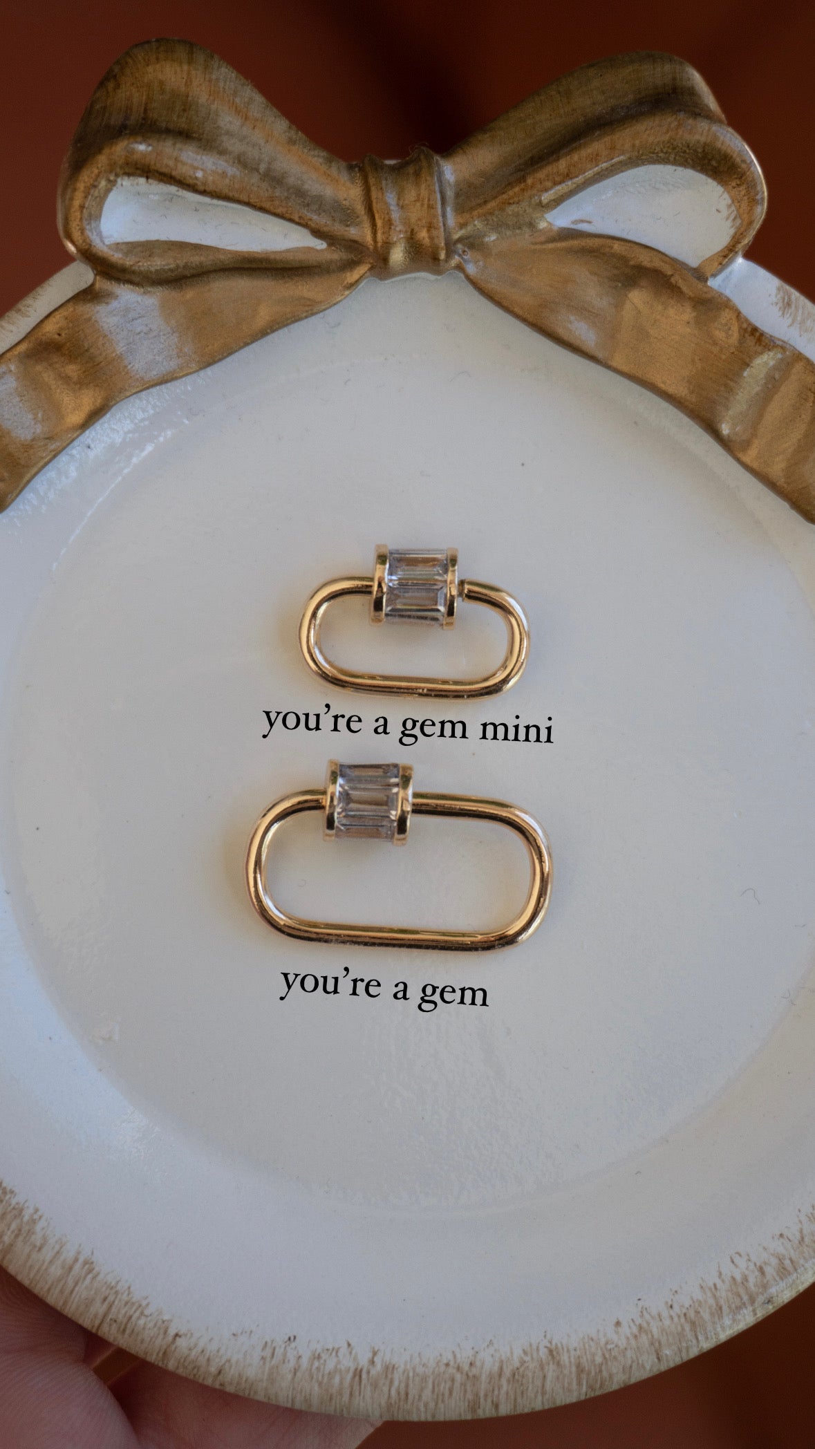 you're a gem carabiner