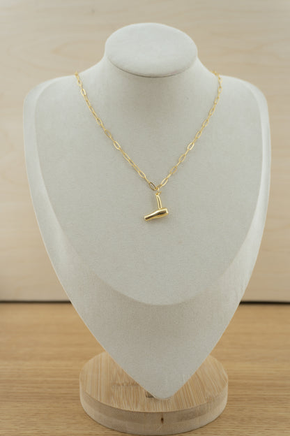 blow dryer gold charm