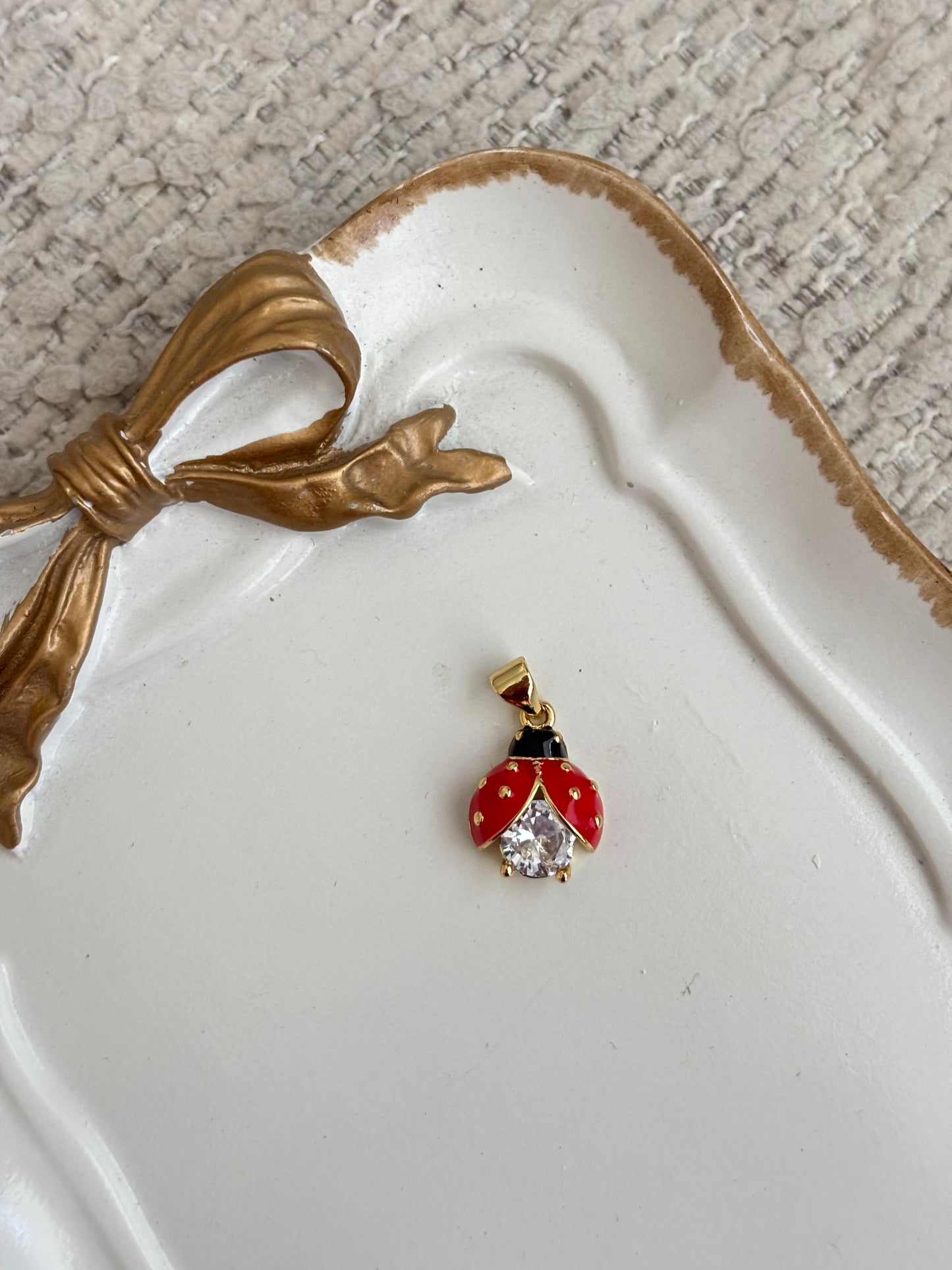 red ladybug charm