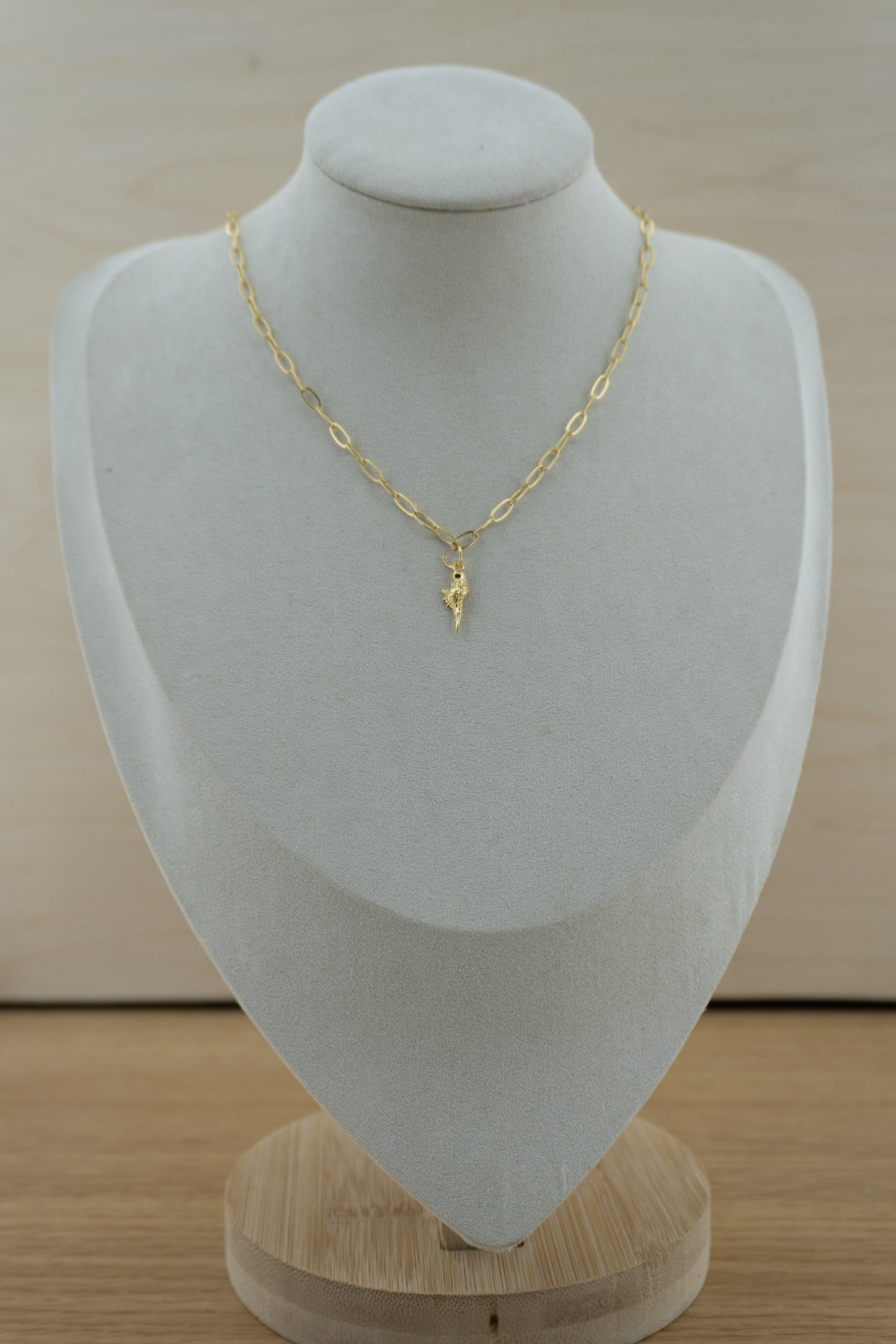 conch shell charm