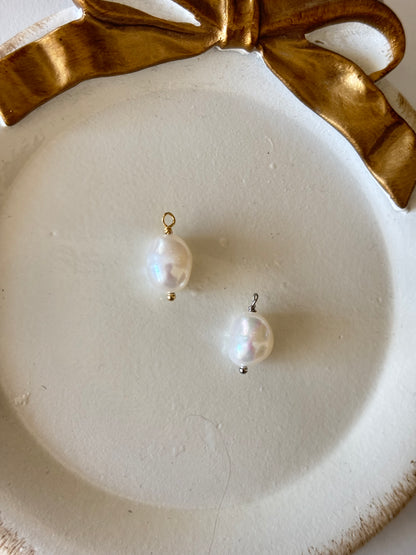pearl drop charm