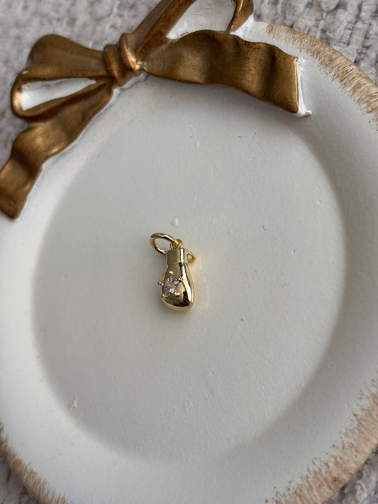 boxing glove star charm
