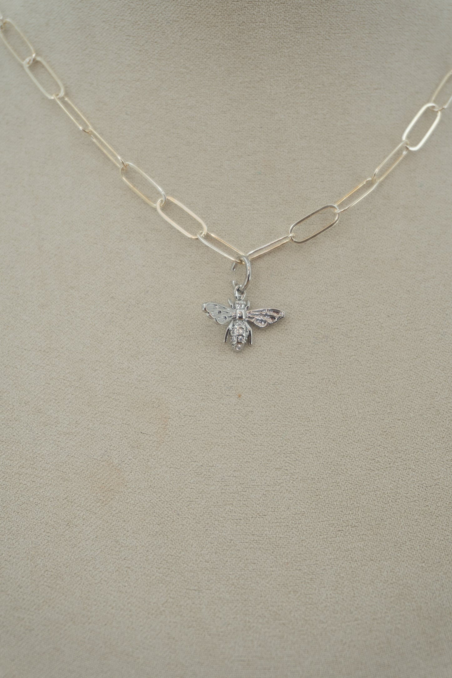 bee sparkle charm