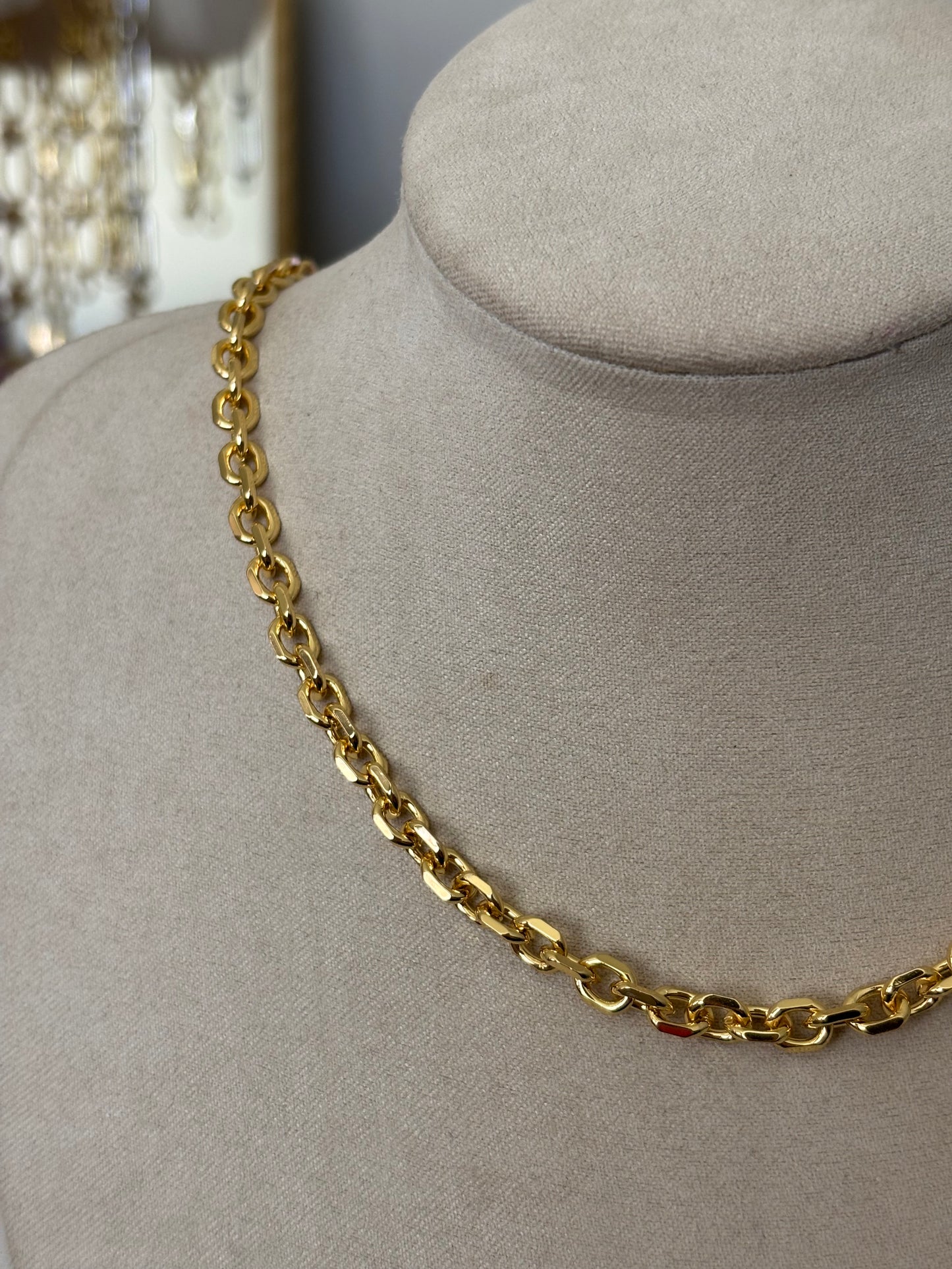 baby gold rolo chain