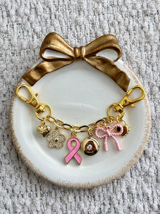 4evr loved cancer kindle charm