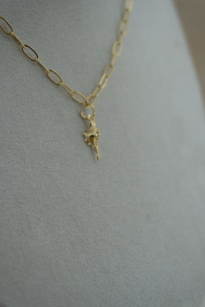 conch shell charm