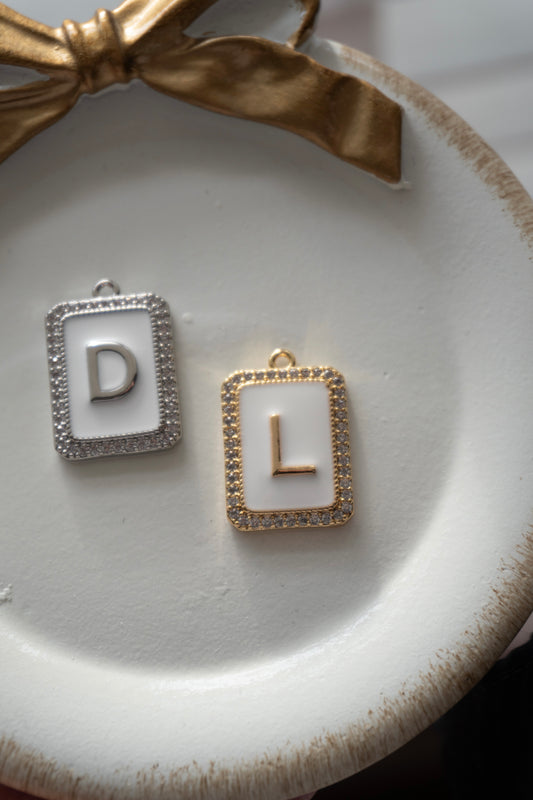 letter charm (preorder)