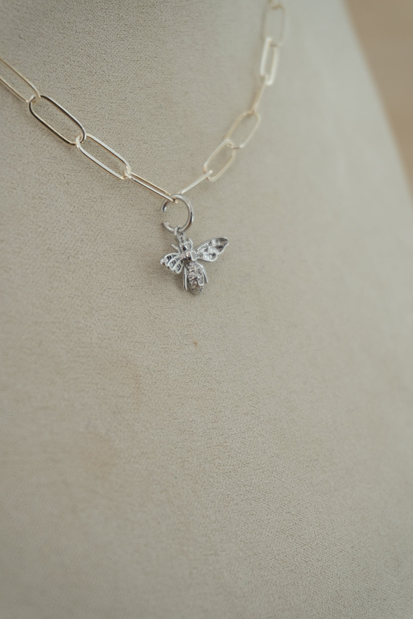 bee sparkle charm