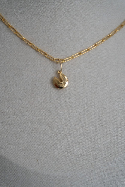 fortune cookie charm
