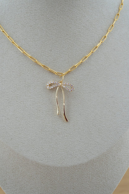 au revoir bow charm