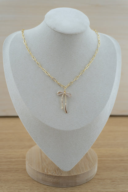 au revoir bow charm