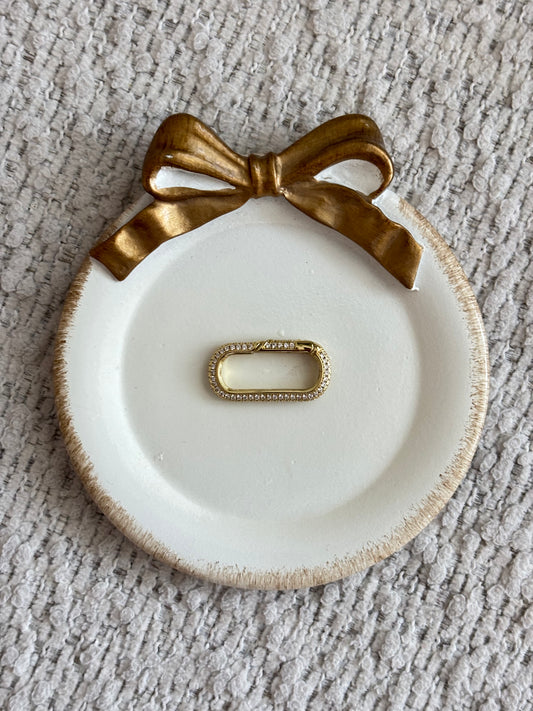 pave clasp